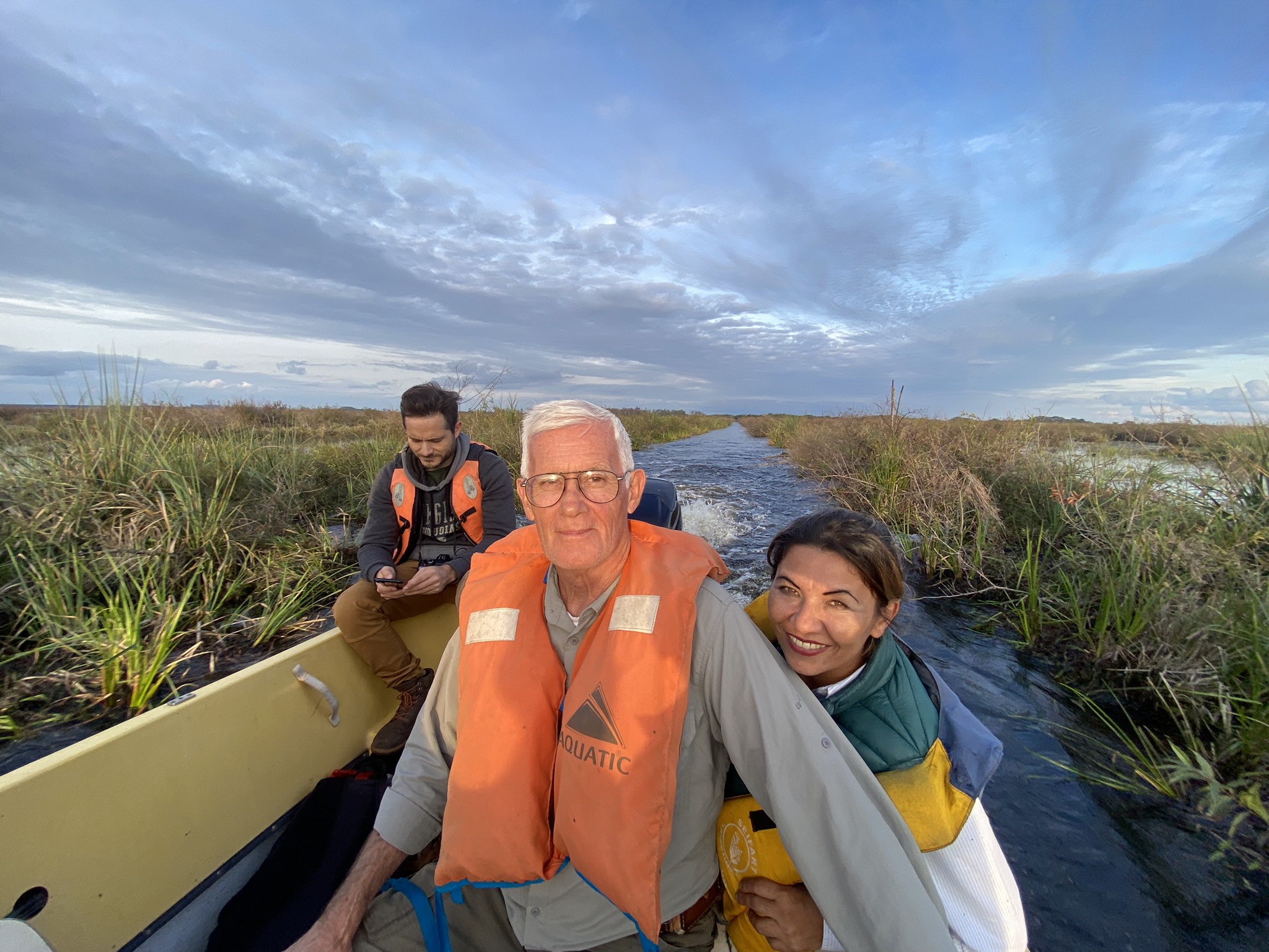 Boat ride through the Ibera Wetlands.